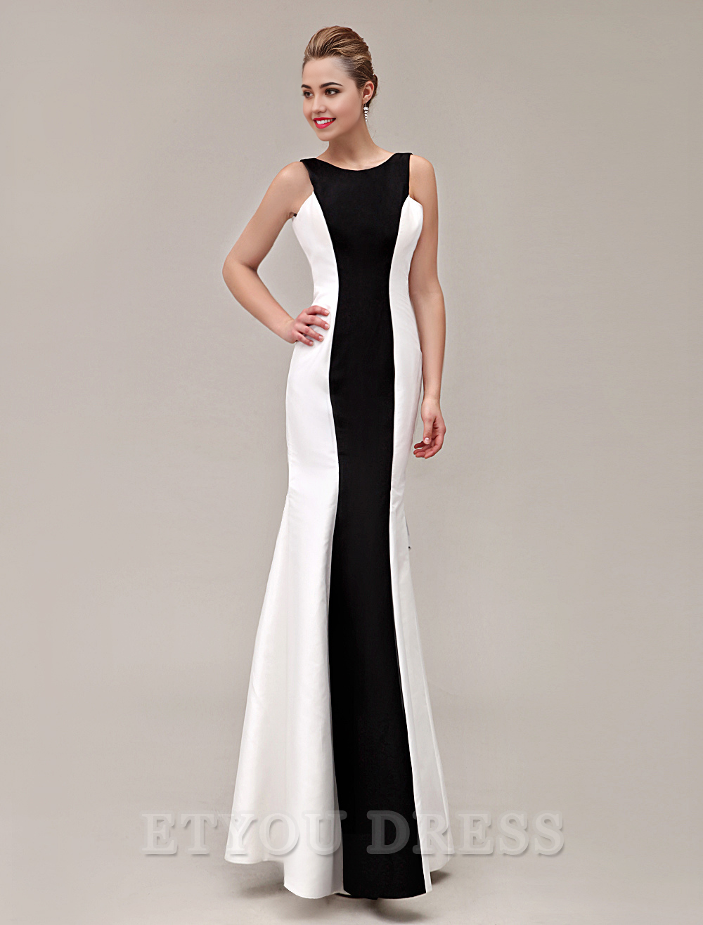 Mermaid sleeveless Ruffles Backless formal dresses Bridesmaid Dresses evening gown Prom Dress