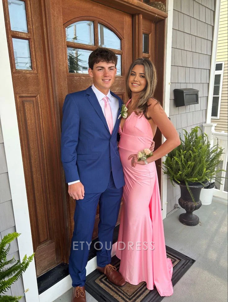 Mermaid V Neck Backless Long formal dresses Bridesmaid Dresses evening gown Prom Dress