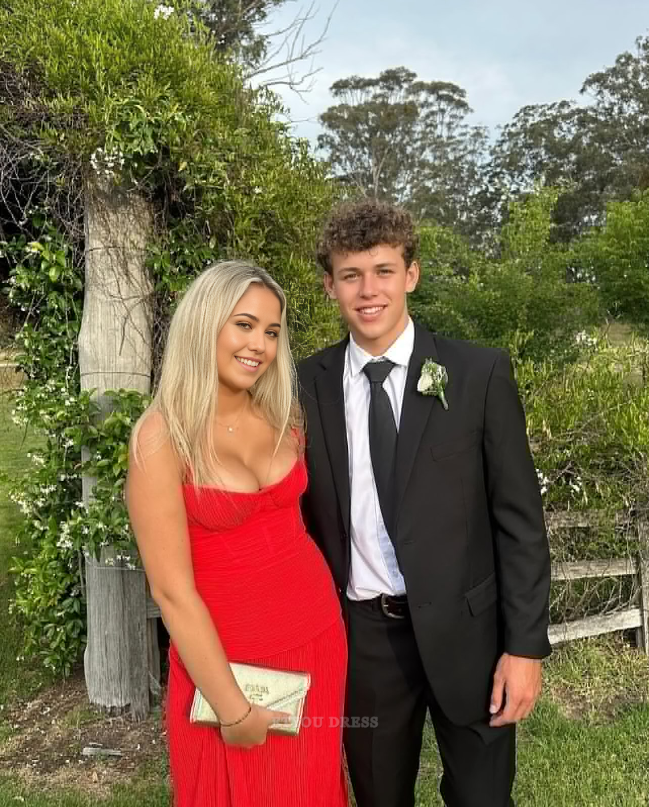 Sheath Spaghetti Straps Red formal dresses Bridesmaid Dresses evening gown Prom Dress With Split