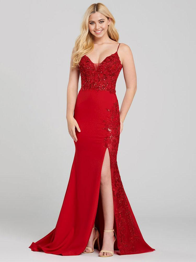 Mermaid V-Neck Backless Floor-Length Applique formal dresses Bridesmaid Dresses evening gown Prom Dress