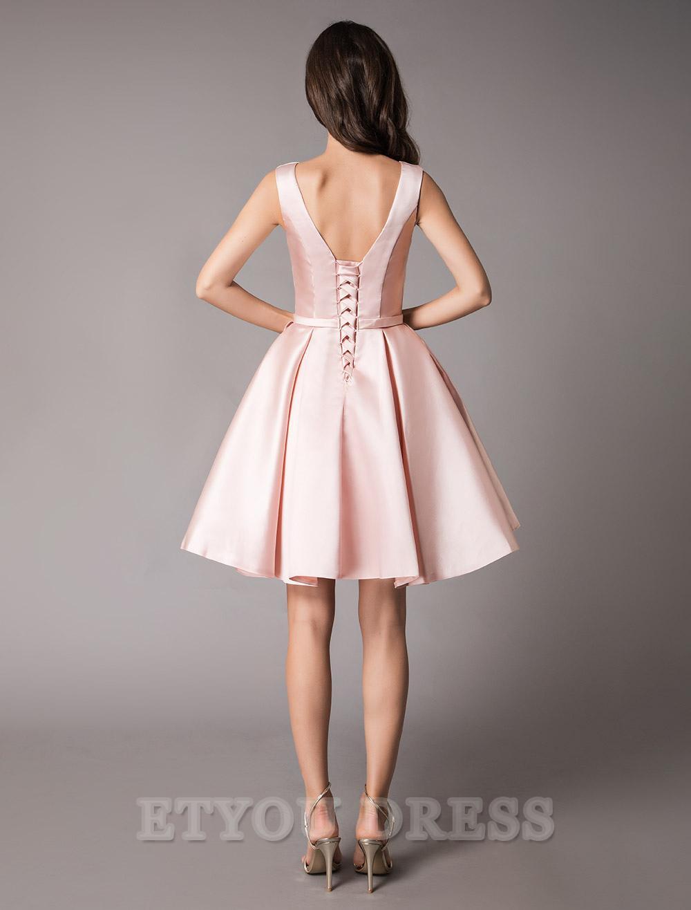 A Line Sleeveless Satin formal dresses Bridesmaid Dresses evening gown Prom Dress