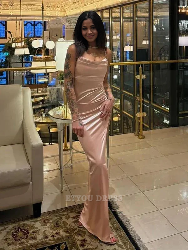 Sheath Spaghetti Straps Sexy formal dresses Bridesmaid Dresses evening gown Prom Dress