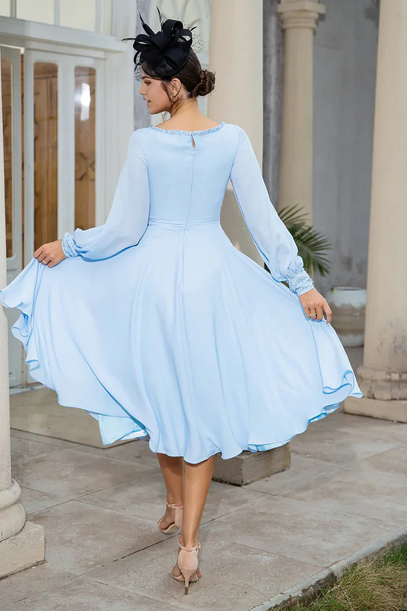 A-line Chiffon Mother of the Bride Dress