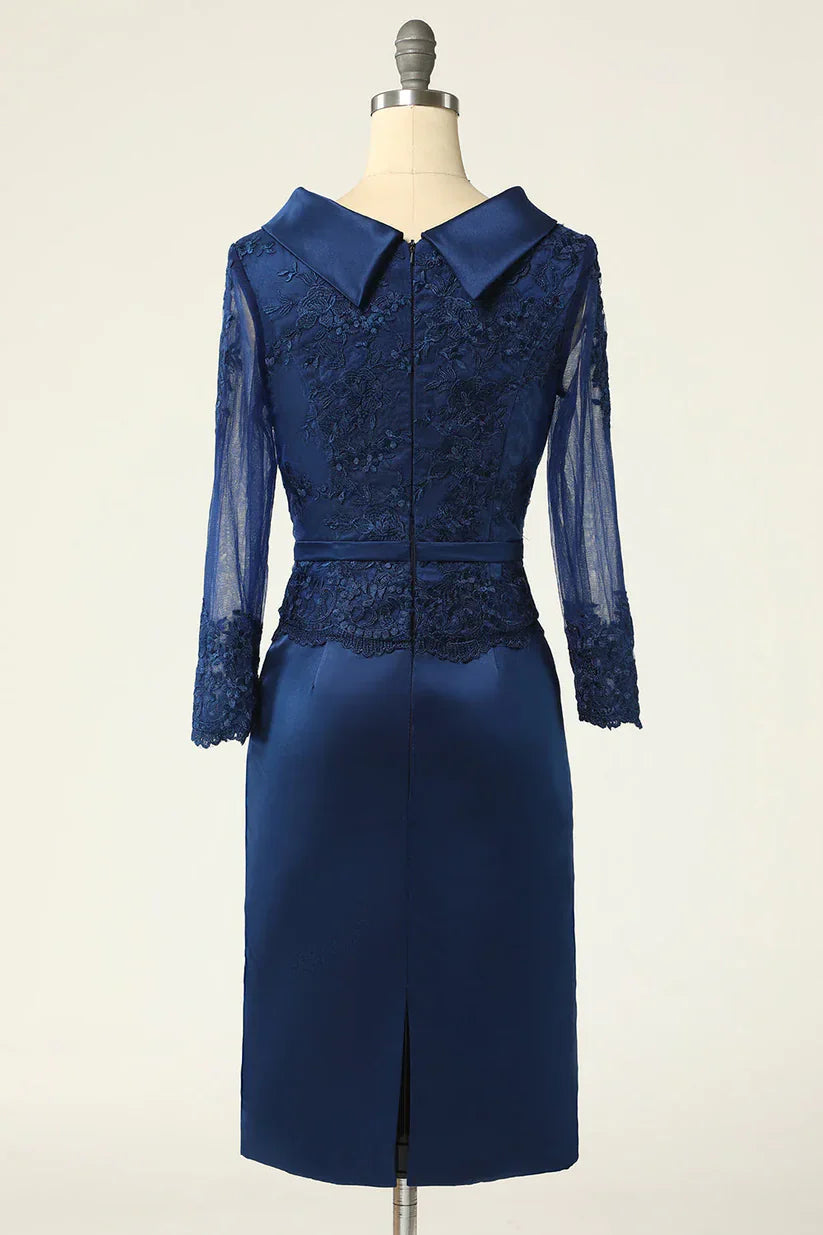 Bodycon Long Sleeves Mother of the Bride Dresses