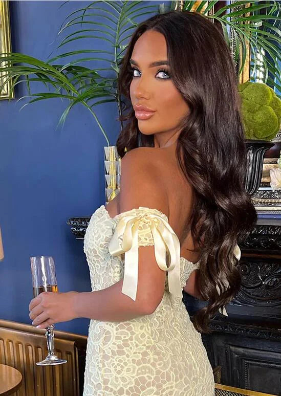 Cute Mermaid Sweatheart Neck Sleeveless Open Back Tea-Length Prom Dresses