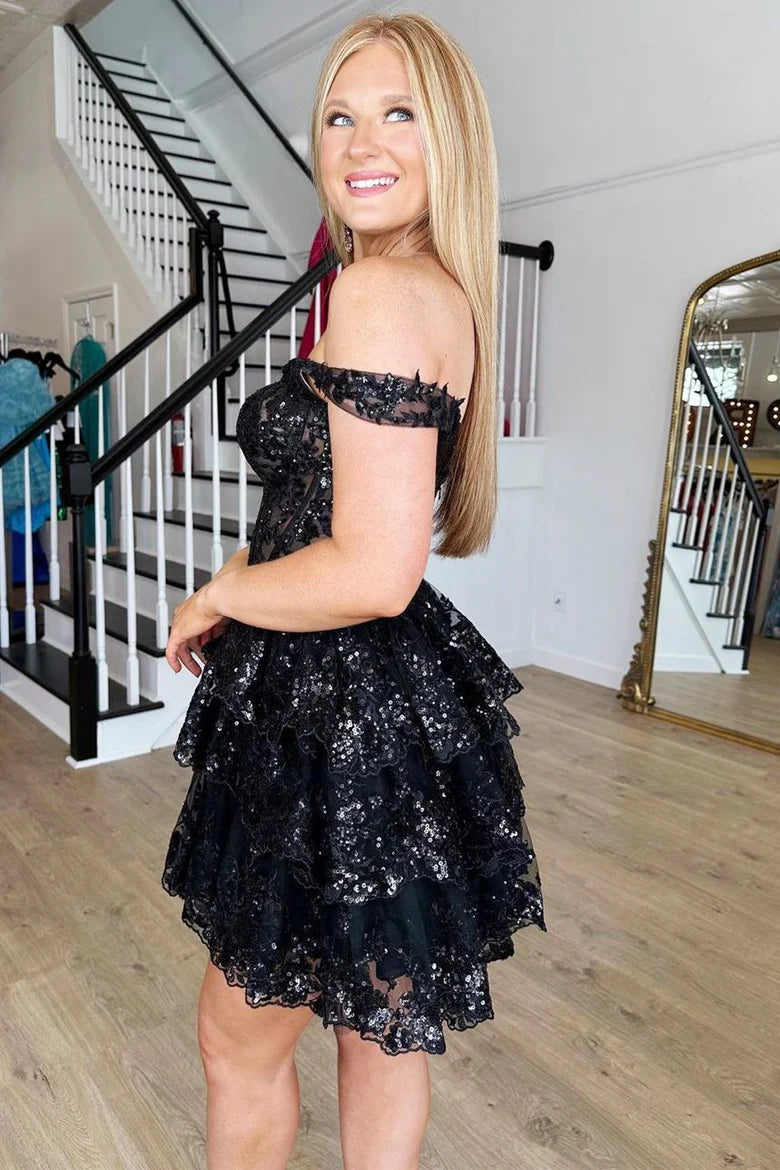 Elegant A-Line Sweetheart Sleeveless Zipper Up Short-Mini Homecoming Dresses