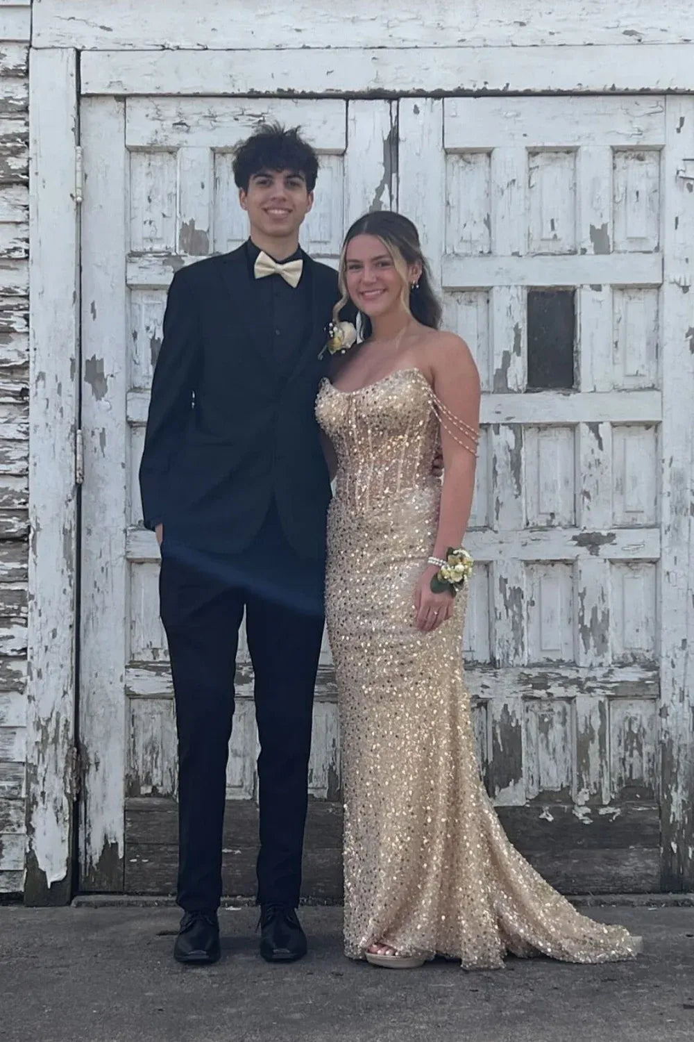 Luxury Mermaid Off the Shoulder Sleeveless Backless Floor-Length Prom Dress