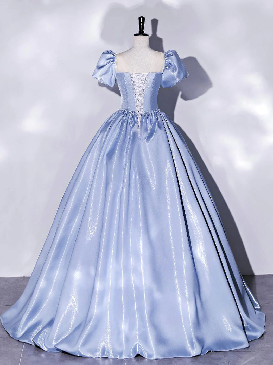 Satin Long Prom Dress