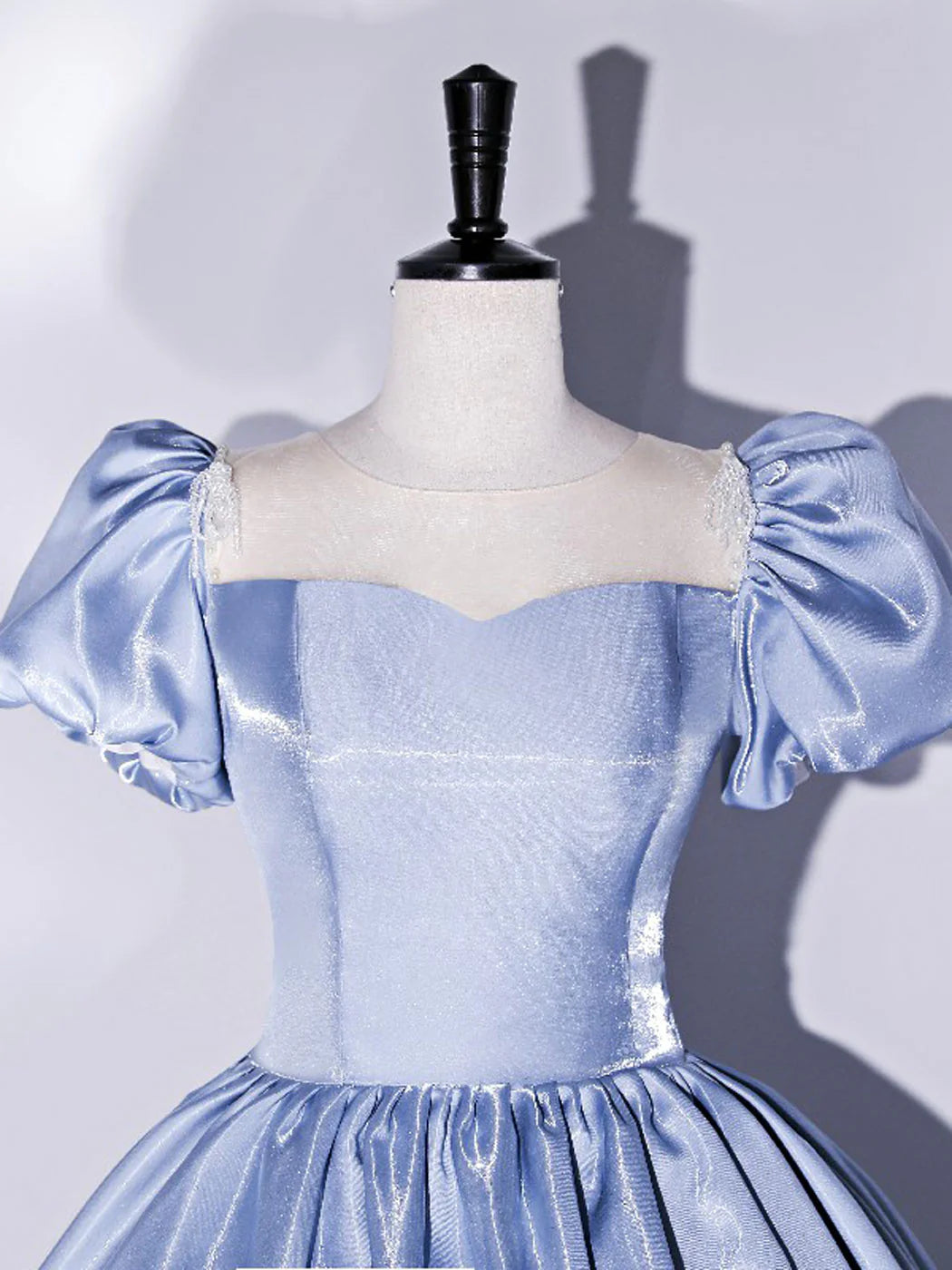 Satin Long Prom Dress