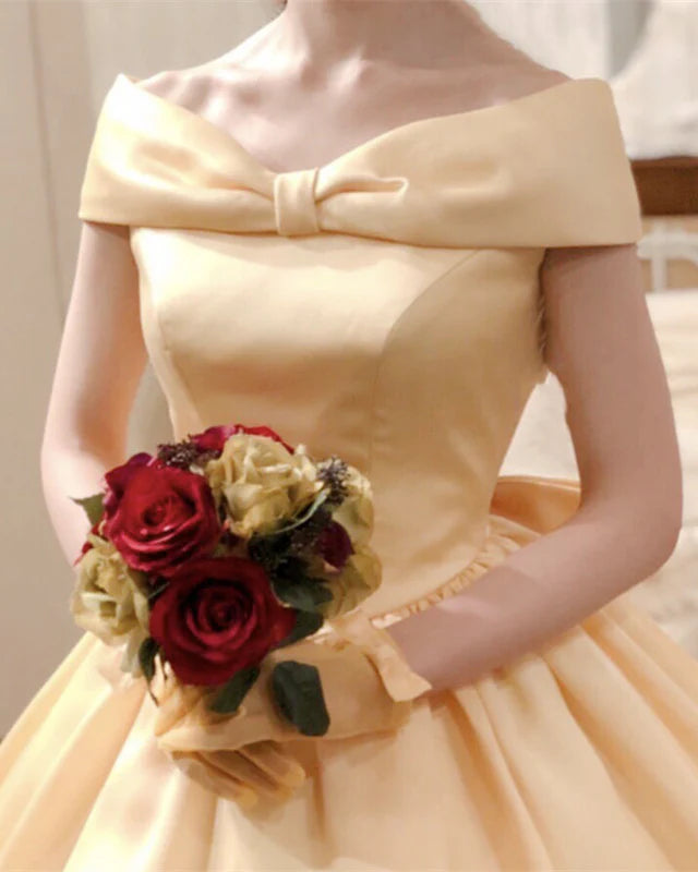 Simple Off The Shoulder Ball Gown Quinceanera Dresses Prom Dresses