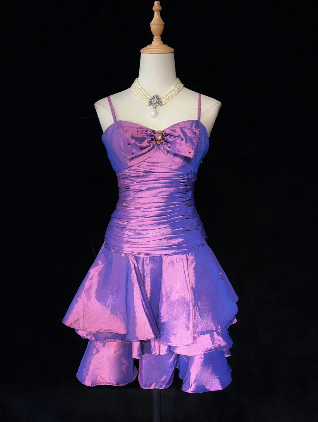 Trendy A Line Spaghetti Straps Sleeveless Side Zip Short-Mini Homecoming Dress