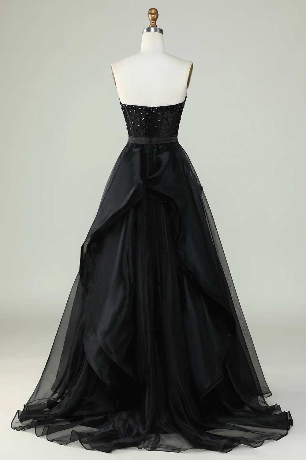 Princess A Line Sweetheart Strapless Ball Gown Formal Evening Dress