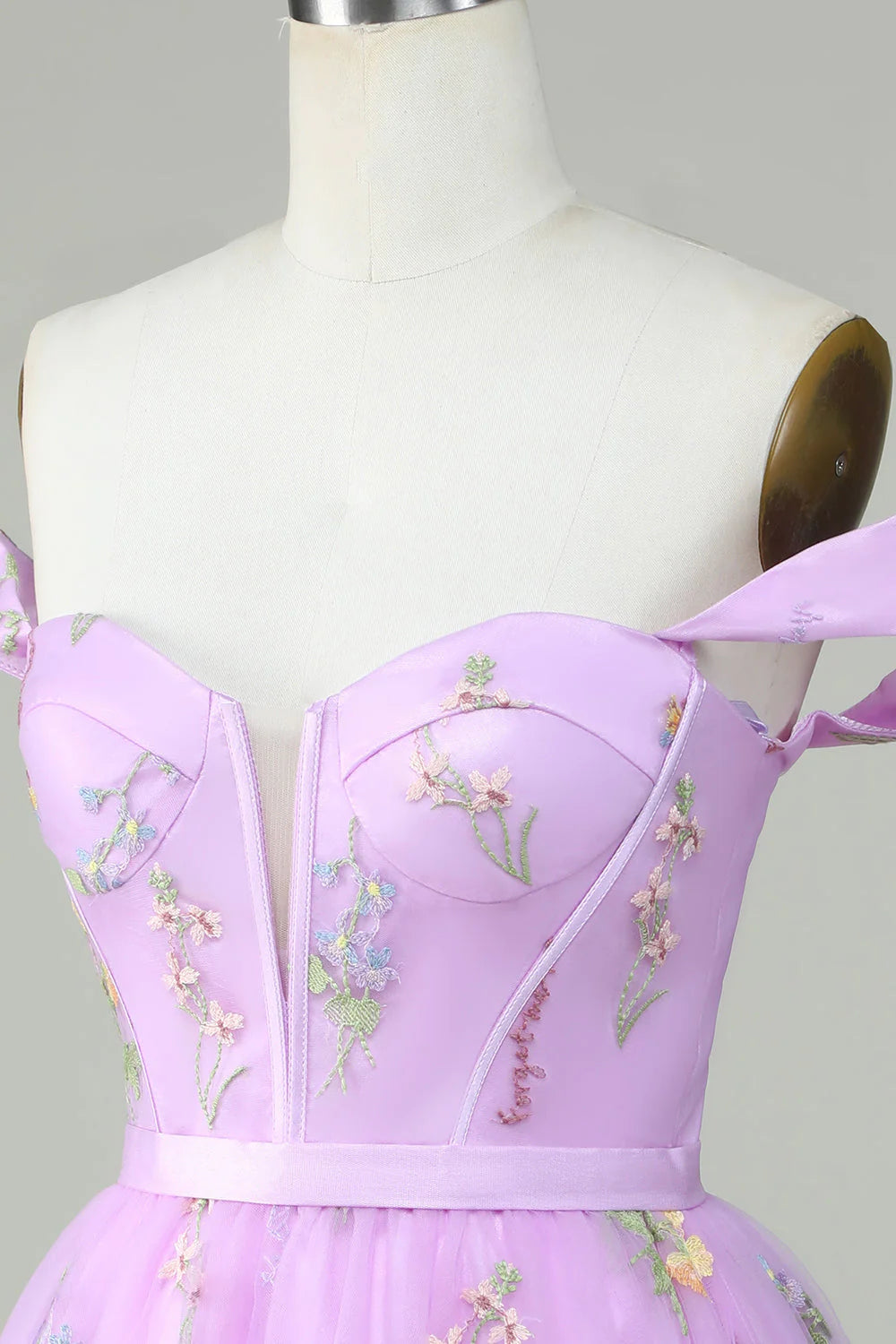 Cute A Line Sweetheart Short Homecoming Dress with Embroidery